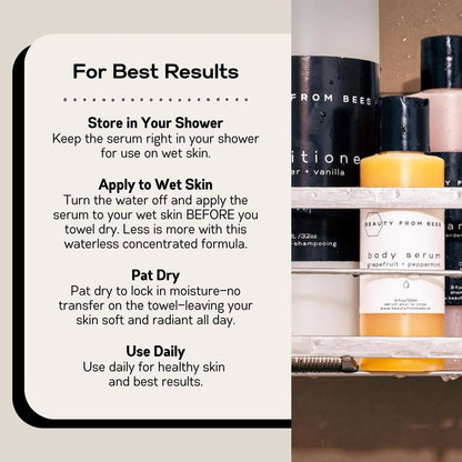 Beauty From Body Natural Not natural-ish Body Serum 1L